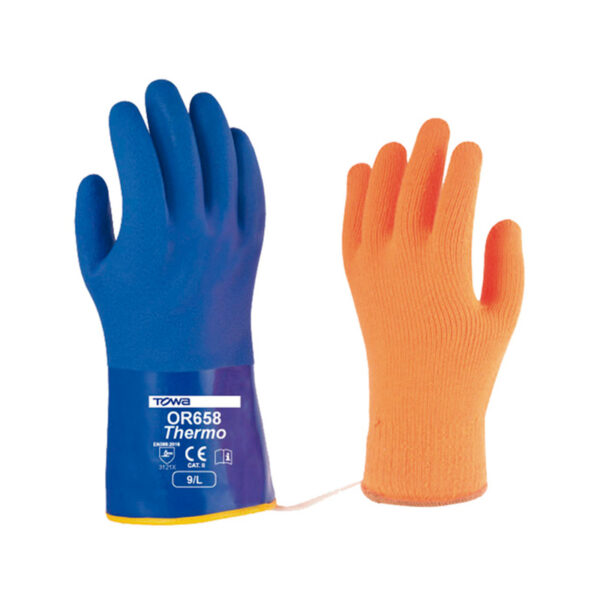 GUANTE TERMICO PVC TOWA OR 658 30 CM