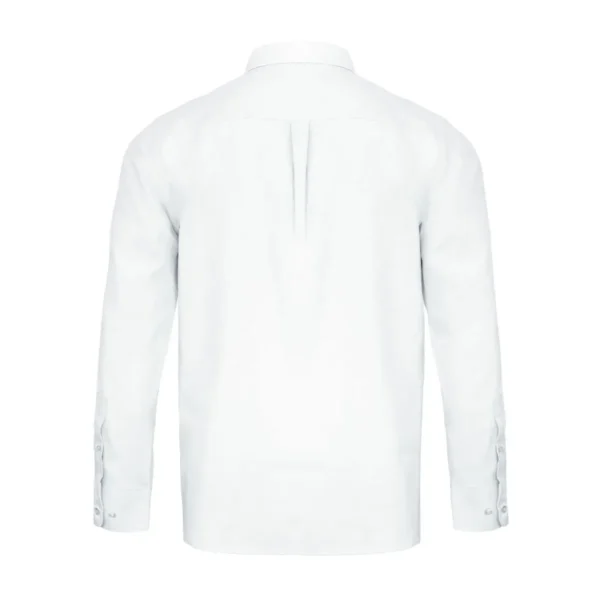 CAMISA ACTIVEX OXFORD MANGA LARGA BLANCA UV - Imagen 3