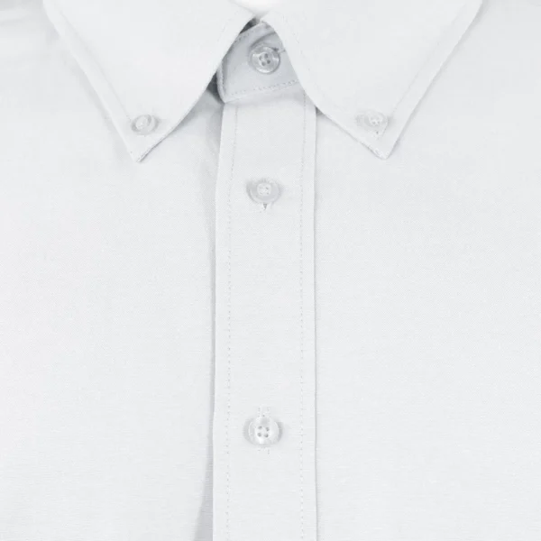 CAMISA ACTIVEX OXFORD MANGA LARGA BLANCA UV - Imagen 8