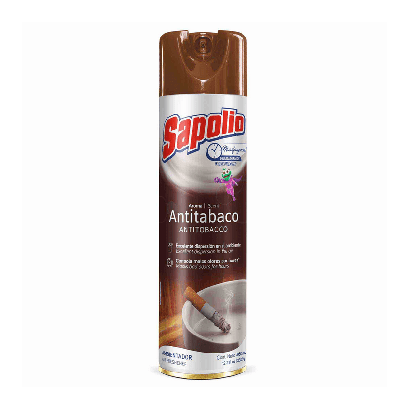 Desodorante Ambiental Sapolio Antitabaco 360 CC