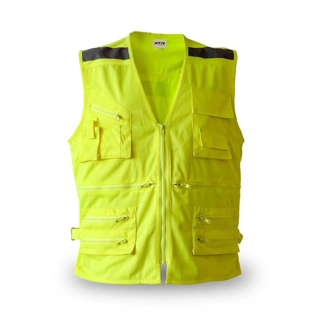 CHALECO GEOLOGO POPLIN XTR AMARILLO FLUOR