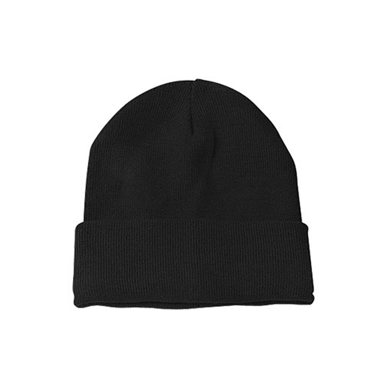 GORRO DE LANA CON FORRO NEGRO