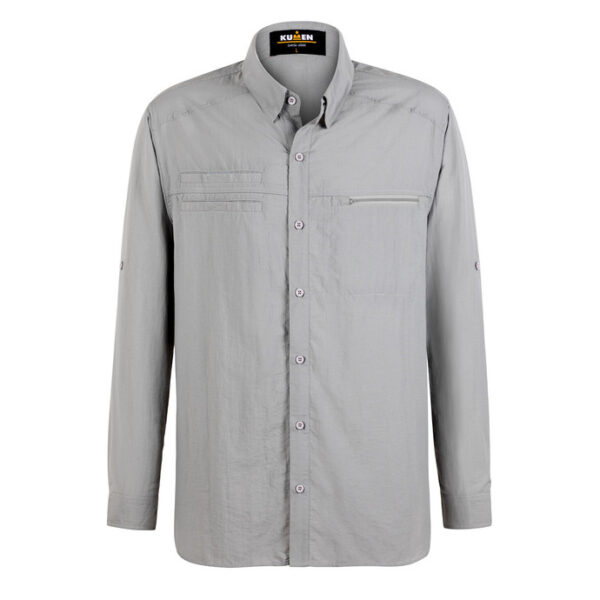 CAMISA KUMEN LODGE GRIS