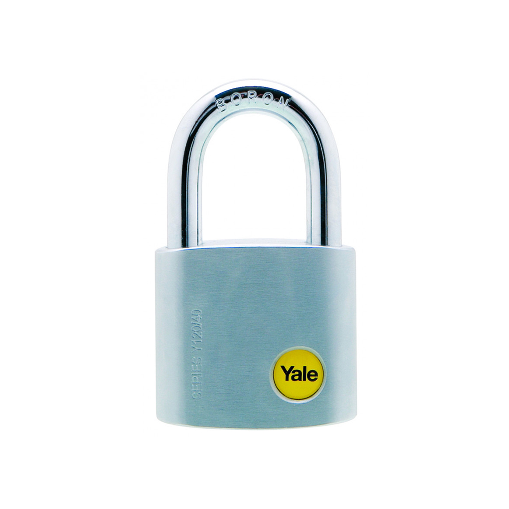CANDADO YALE Y120 ACERO INOXIDABLE