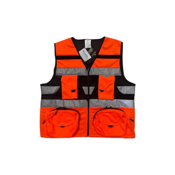 CHALECO GEOLOGO MINERO NARANJO