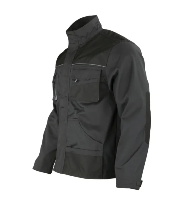 CHAQUETA ACTIUM CANVAS MANGA LARGA HOMBRE GRIS OSCURO - Imagen 3
