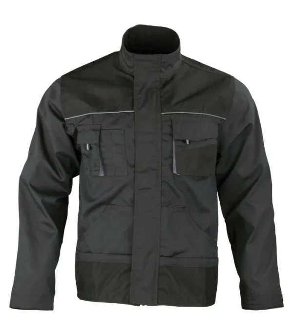 CHAQUETA ACTIUM CANVAS MANGA LARGA HOMBRE GRIS OSCURO