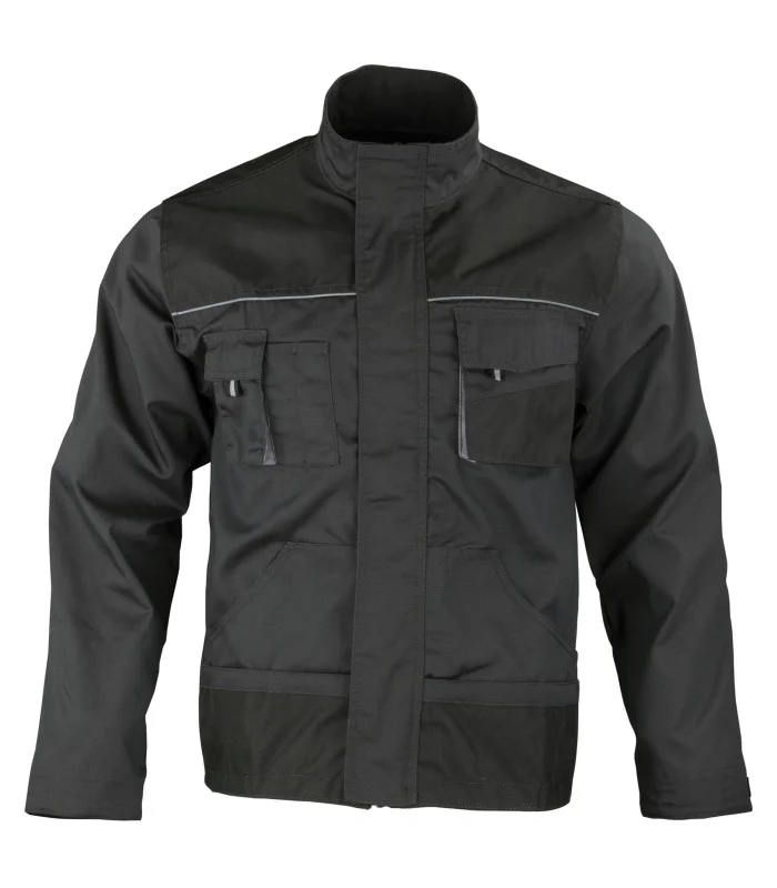 CHAQUETA ACTIUM CANVAS MANGA LARGA HOMBRE GRIS OSCURO