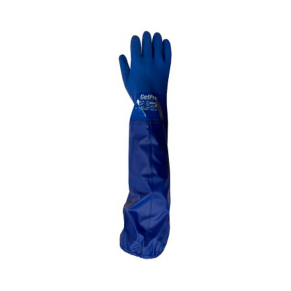 GUANTE PVC SKY LONG GET PRO 60 CMS AZUL