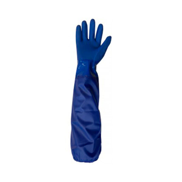GUANTE PVC SKY LONG GET PRO 60 CMS AZUL - Imagen 2