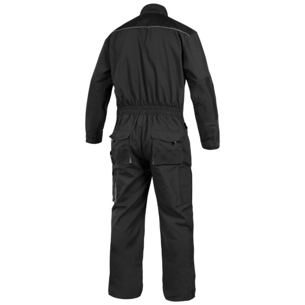 OVEROL CAVAS ACTIUM GRIS NEGRO - Imagen 2