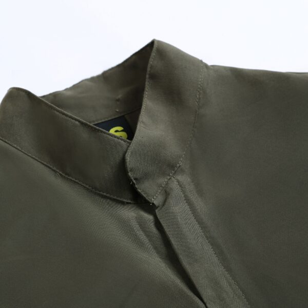OVEROL PILOTO POPLIN VERDE MUSGO CON REFLECTANTE - Imagen 4