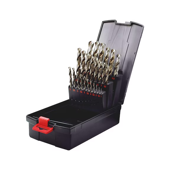 JUEGO DE BROCAS PARA FIERRO WURTH 25 PIEZAS