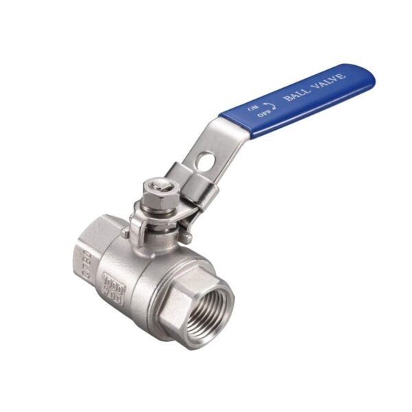 VALVULA DE BOLA CORTE RAPIDO INOXIDABLE NPT 316