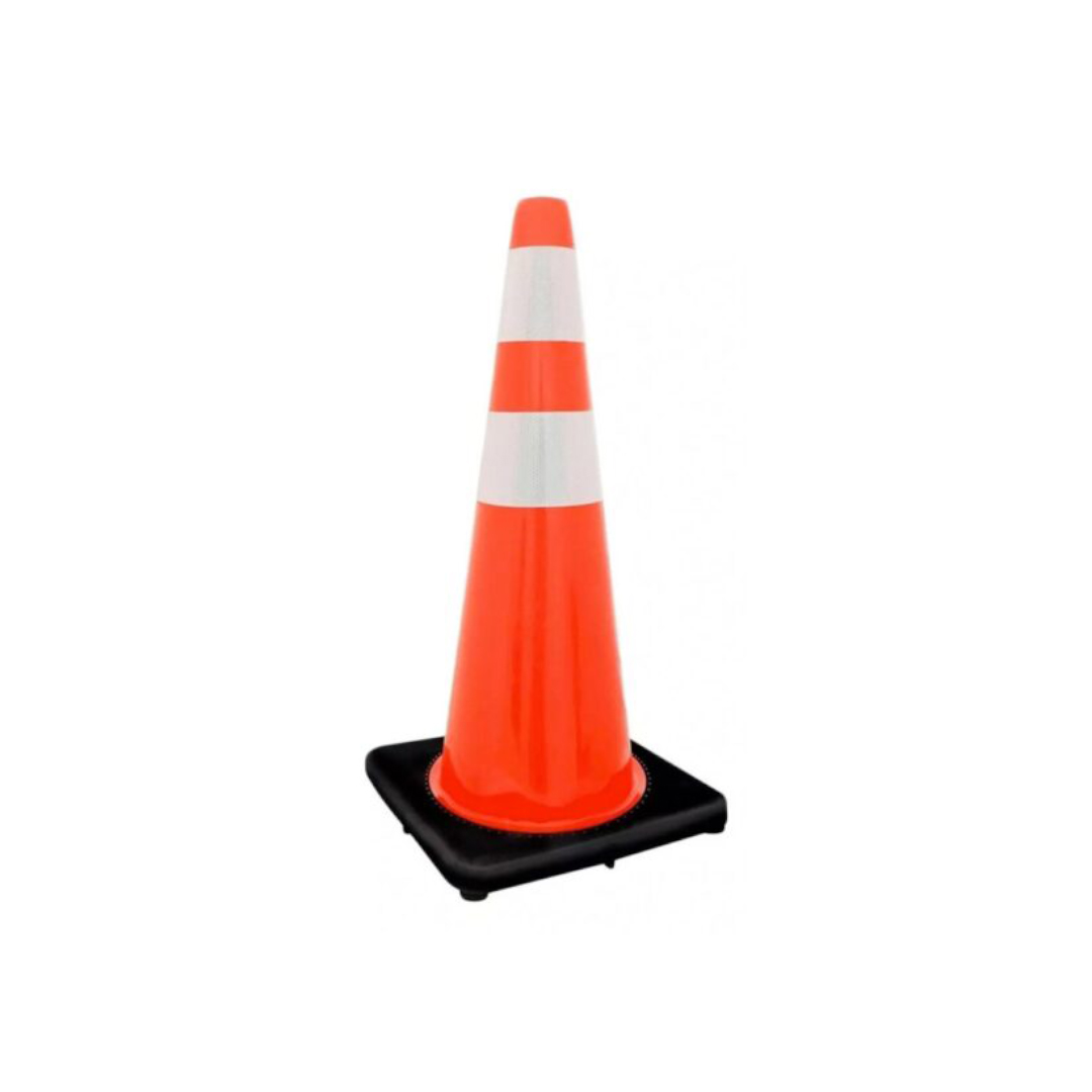 CONO NARANJO BASE PESADA 36″