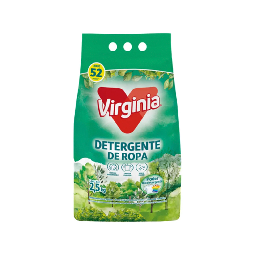 DETERGENTE EN POLVO VIRGINIA 2.5 KGS