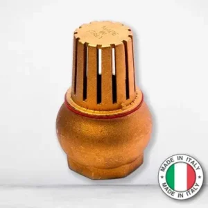 VALVULA PIE DE POZO 2" BRONCE TIPO CANASTILLO